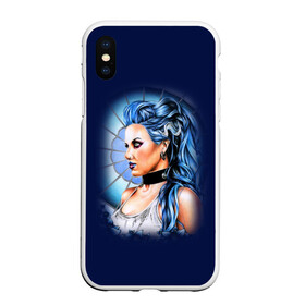 Чехол для iPhone XS Max матовый с принтом Arch Enemy #9 в городе Новоалтайск, Силикон | Область печати: задняя сторона чехла, без боковых панелей | alisa | alissa | amott | angela | arch | death | deth | enemy | gluz | gosov | gosow | gossov | gossow | metal | michael | music | white | white gluz | арч | енеми | енэми | энеми