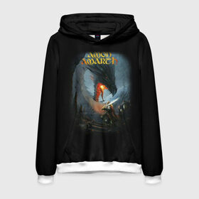 Мужская толстовка 3D с принтом Amon Amarth #1 в городе Новоалтайск, 100% полиэстер | двухслойный капюшон со шнурком для регулировки, мягкие манжеты на рукавах и по низу толстовки, спереди карман-кенгуру с мягким внутренним слоем. | amart | amarth | amon | death | hegg | johan | metal | music | viking | амарз | амарс | амарт | амон | викинг | дет | дэт | йохан | метал | металл | хег | хегг