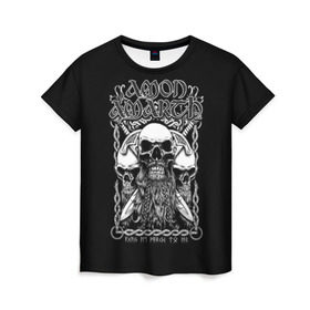 Женская футболка 3D с принтом Amon Amarth #3 в городе Новоалтайск, 100% полиэфир ( синтетическое хлопкоподобное полотно) | прямой крой, круглый вырез горловины, длина до линии бедер | amart | amarth | amon | death | hegg | johan | metal | music | viking | амарз | амарс | амарт | амон | викинг | дет | дэт | йохан | метал | металл | хег | хегг