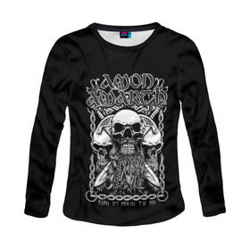 Женский лонгслив 3D с принтом Amon Amarth #3 в городе Новоалтайск, 100% полиэстер | длинные рукава, круглый вырез горловины, полуприлегающий силуэт | amart | amarth | amon | death | hegg | johan | metal | music | viking | амарз | амарс | амарт | амон | викинг | дет | дэт | йохан | метал | металл | хег | хегг