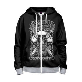 Детская толстовка 3D на молнии с принтом Amon Amarth #3 в городе Новоалтайск, 100% полиэстер |  манжеты и пояс оформлены широкой мягкой резинкой, двухслойный капюшон со шнурком для регулировки, спереди карманы и застежка-молния
 | amart | amarth | amon | death | hegg | johan | metal | music | viking | амарз | амарс | амарт | амон | викинг | дет | дэт | йохан | метал | металл | хег | хегг