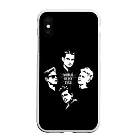 Чехол для iPhone XS Max матовый с принтом Depeche mode(world in my eyes) в городе Новоалтайск, Силикон | Область печати: задняя сторона чехла, без боковых панелей | depeche mode | music | альтернатива | музыка | рок