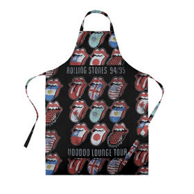 Фартук 3D с принтом The Rolling Stones в городе Новоалтайск, 100% полиэстер | общий размер — 65 х 85 см, ширина нагрудника — 26 см, горловина — 53 см, длина завязок — 54 см, общий обхват в поясе — 173 см. Принт на завязках и на горловине наносится с двух сторон, на основной части фартука — только с внешней стороны | англия | аргентина | блюз рок | канада | мик джаггер | музыка | песни | психоделический рок | ритм н блюз | рок | рок н ролл | ролинг | рот | стоун | стоунз | сша | флаг | язык | япония