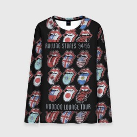 Мужской лонгслив 3D с принтом The Rolling Stones в городе Новоалтайск, 100% полиэстер | длинные рукава, круглый вырез горловины, полуприлегающий силуэт | англия | аргентина | блюз рок | канада | мик джаггер | музыка | песни | психоделический рок | ритм н блюз | рок | рок н ролл | ролинг | рот | стоун | стоунз | сша | флаг | язык | япония