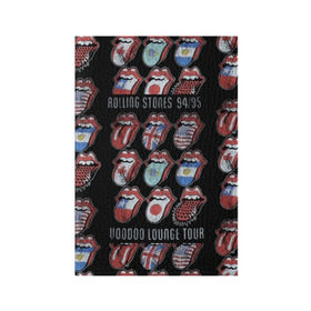 Обложка для паспорта матовая кожа с принтом The Rolling Stones в городе Новоалтайск, натуральная матовая кожа | размер 19,3 х 13,7 см; прозрачные пластиковые крепления | англия | аргентина | блюз рок | канада | мик джаггер | музыка | песни | психоделический рок | ритм н блюз | рок | рок н ролл | ролинг | рот | стоун | стоунз | сша | флаг | язык | япония