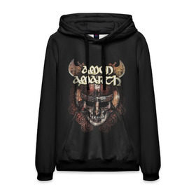 Мужская толстовка 3D с принтом AMON AMARTH в городе Новоалтайск, 100% полиэстер | двухслойный капюшон со шнурком для регулировки, мягкие манжеты на рукавах и по низу толстовки, спереди карман-кенгуру с мягким внутренним слоем. | роковая гора