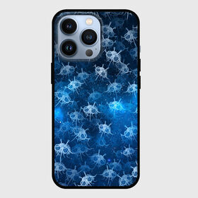 Чехол для iPhone 13 Pro с принтом Летающие макаронные монстры в городе Новоалтайск,  |  | галактикаб паттерн | звезды | космос | лапша | лмм | мем | пастафарианство | спагетти | тефтели | фрикадельки
