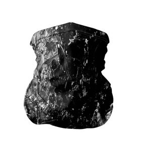 Бандана-труба 3D с принтом GRAY&BLACK в городе Новоалтайск, 100% полиэстер, ткань с особыми свойствами — Activecool | плотность 150‒180 г/м2; хорошо тянется, но сохраняет форму | abstraction | color | spray | tie dye | абстракция | акварель | живопись | искусство | краски | текстуры | цветные краски | яркие цвета