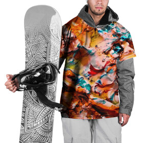 Накидка на куртку 3D с принтом Tie-Dye в городе Новоалтайск, 100% полиэстер |  | abstraction | color | spray | tie dye | абстракция | акварель | живопись | искусство | краски | текстуры | цветные краски | яркие цвета