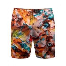 Мужские шорты 3D спортивные с принтом Tie-Dye в городе Новоалтайск,  |  | abstraction | color | spray | tie dye | абстракция | акварель | живопись | искусство | краски | текстуры | цветные краски | яркие цвета