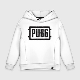 Детское худи Oversize хлопок с принтом PUBG Логотип игры в городе Новоалтайск, френч-терри — 70% хлопок, 30% полиэстер. Мягкий теплый начес внутри —100% хлопок | боковые карманы, эластичные манжеты и нижняя кромка, капюшон на магнитной кнопке | battlegrounds | playerunknown | playerunknowns battlegrounds | pubg | steam | игры | новинки | пабг | пубг | шутер