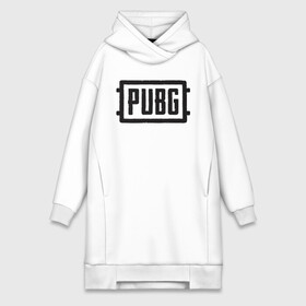 Платье-худи хлопок с принтом PUBG Логотип игры в городе Новоалтайск,  |  | battlegrounds | playerunknown | playerunknowns battlegrounds | pubg | steam | игры | новинки | пабг | пубг | шутер