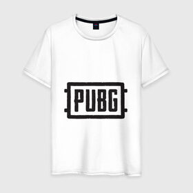 Мужская футболка хлопок с принтом PUBG в городе Новоалтайск, 100% хлопок | прямой крой, круглый вырез горловины, длина до линии бедер, слегка спущенное плечо. | Тематика изображения на принте: battlegrounds | playerunknown | playerunknowns battlegrounds | pubg | steam | игры | новинки | пабг | пубг | шутер