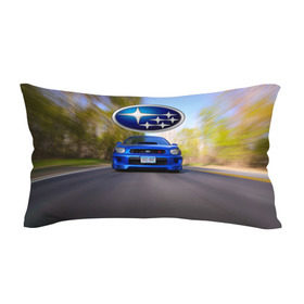 Подушка 3D антистресс с принтом Road в городе Новоалтайск, наволочка — 100% полиэстер, наполнитель — вспененный полистирол | состоит из подушки и наволочки на молнии | subaru | субару
