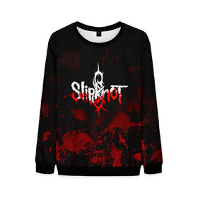 Мужской свитшот 3D с принтом Slipknot пятна в городе Новоалтайск, 100% полиэстер с мягким внутренним слоем | круглый вырез горловины, мягкая резинка на манжетах и поясе, свободная посадка по фигуре | slipknot | альтернативный метал | андерс | брызги | грув метал | колсефни | кори | кровь | метал | ню метал | рок | слипкнот | тейлор