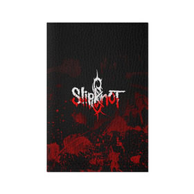 Обложка для паспорта матовая кожа с принтом Slipknot пятна в городе Новоалтайск, натуральная матовая кожа | размер 19,3 х 13,7 см; прозрачные пластиковые крепления | Тематика изображения на принте: slipknot | альтернативный метал | андерс | брызги | грув метал | колсефни | кори | кровь | метал | ню метал | рок | слипкнот | тейлор