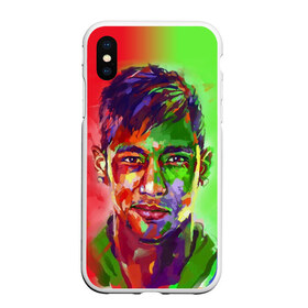 Чехол для iPhone XS Max матовый с принтом Neymar в городе Новоалтайск, Силикон | Область печати: задняя сторона чехла, без боковых панелей | neymar | неймар | сборная бразилии