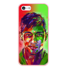 Чехол для iPhone 5/5S матовый с принтом Neymar в городе Новоалтайск, Силикон | Область печати: задняя сторона чехла, без боковых панелей | Тематика изображения на принте: neymar | неймар | сборная бразилии