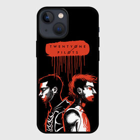 Чехол для iPhone 13 mini с принтом Twenty one pilots в городе Новоалтайск,  |  | rock | t.o.p. | top | twenty one pilots | рок