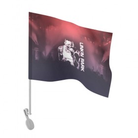 Флаг для автомобиля с принтом Linkin Park (Честер) в городе Новоалтайск, 100% полиэстер | Размер: 30*21 см | bennington | chester | linkin park | альтернативный метал | альтернативный рок | беннингтон | группа | линкин парк | музыкант | ню метал | певец | рок | рэп | рэп рок | честер | электроник рок