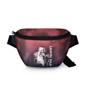 Поясная сумка 3D с принтом Linkin Park (Честер) в городе Новоалтайск, 100% полиэстер | плотная ткань, ремень с регулируемой длиной, внутри несколько карманов для мелочей, основное отделение и карман с обратной стороны сумки застегиваются на молнию | bennington | chester | linkin park | альтернативный метал | альтернативный рок | беннингтон | группа | линкин парк | музыкант | ню метал | певец | рок | рэп | рэп рок | честер | электроник рок