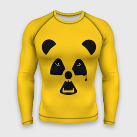 Мужской рашгард 3D с принтом Радиоактивная природа в городе Новоалтайск,  |  | panda | wwf | глаза | панда | радиация | экология