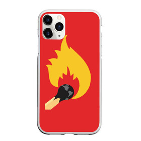Чехол для iPhone 11 Pro матовый с принтом Мир в Огне в городе Новоалтайск, Силикон |  | Тематика изображения на принте: earth | fire | forest | peace | wwf | жизнь | защитники | земля | зож | лес | любовь | мир | нефть | огонь | пожар | природа | радиация | сохрани | экология
