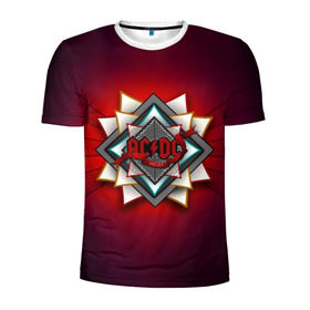 Мужская футболка 3D спортивная с принтом AC/DC since 1973 в городе Новоалтайск, 100% полиэстер с улучшенными характеристиками | приталенный силуэт, круглая горловина, широкие плечи, сужается к линии бедра | Тематика изображения на принте: 1973 | ac dc | австралийская | ангус янг | блюз рок | год основания | группа | звезда | красная | красный | крис слэйд | лента | рок | рок н ролл | стиви янг | фон | хард рок | эксл роуз | эмблема