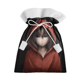Подарочный 3D мешок с принтом Anime в городе Новоалтайск, 100% полиэстер | Размер: 29*39 см | аниме | арт | девушка | ночь. | тян