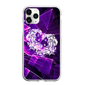 Чехол для iPhone 11 Pro Max матовый с принтом Близнецы в городе Новоалтайск, Силикон |  | Тематика изображения на принте: gemini | близнецы | звезды | знаки зодиака | космос | созвездие