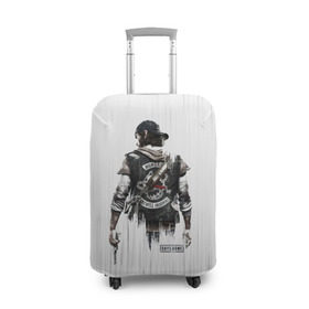 Чехол для чемодана 3D с принтом Days Gone в городе Новоалтайск, 86% полиэфир, 14% спандекс | двустороннее нанесение принта, прорези для ручек и колес | days gone | былые дни | вирус | зомби | пандемия | постапокалипсис