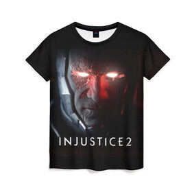 Женская футболка 3D с принтом injustice в городе Новоалтайск, 100% полиэфир ( синтетическое хлопкоподобное полотно) | прямой крой, круглый вырез горловины, длина до линии бедер | битва | борьба | герои | герой | несправедливость | схватка | чудо