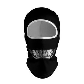 Балаклава 3D с принтом Crazy smile в городе Новоалтайск, 100% полиэстер, ткань с особыми свойствами — Activecool | плотность 150–180 г/м2; хорошо тянется, но при этом сохраняет форму. Закрывает шею, вокруг отверстия для глаз кайма. Единый размер | аниме | балаклава | берсерк | гатс