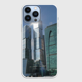 Чехол для iPhone 13 Pro Max с принтом Москва сити в городе Новоалтайск,  |  | Тематика изображения на принте: 870 лет | city | moscow | выставочная | деловой центр | день города | красная пресня | краснопресненская набережная | москва сити
