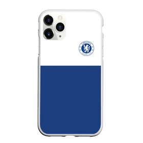 Чехол для iPhone 11 Pro Max матовый с принтом Chelsea - Light Blue в городе Новоалтайск, Силикон |  | Тематика изображения на принте: челси