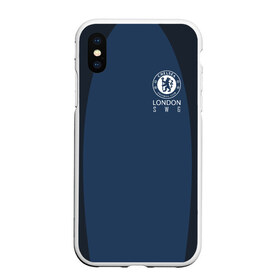 Чехол для iPhone XS Max матовый с принтом Chelsea - London S W 6 в городе Новоалтайск, Силикон | Область печати: задняя сторона чехла, без боковых панелей | челси