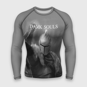 Мужской рашгард 3D с принтом Dark Souls в городе Новоалтайск,  |  | dark souls | praise the sun | you died | дарк соулс | темные души