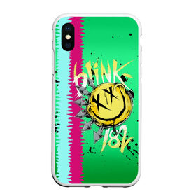 Чехол для iPhone XS Max матовый с принтом Blink 182 в городе Новоалтайск, Силикон | Область печати: задняя сторона чехла, без боковых панелей | blink | альтернативный рок | блинк | зеленый | линии | марк хоппус | музыка | мэтт скиба | панк | панк рок | песни | полосы | поп панк | рок | скейт панк | смайл | трэвис баркер