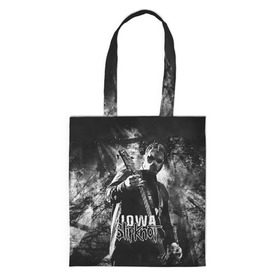 Сумка 3D повседневная с принтом Slipknot iowa в городе Новоалтайск, 100% полиэстер | Плотность: 200 г/м2; Размер: 34×35 см; Высота лямок: 30 см | slipknot | альтернативный метал | грув метал | комбинезон | маска | метал | мрачный | ню метал