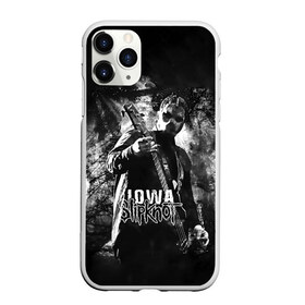 Чехол для iPhone 11 Pro Max матовый с принтом Slipknot iowa в городе Новоалтайск, Силикон |  | slipknot | альтернативный метал | грув метал | комбинезон | маска | метал | мрачный | ню метал