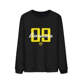 Мужской свитшот хлопок с принтом Borussia Dortmund - Borusse 09, for black (New 2018 Design) в городе Новоалтайск, 100% хлопок |  | Тематика изображения на принте: боруссия дортмунд