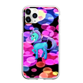 Чехол для iPhone 11 Pro матовый с принтом Милый единорог в городе Новоалтайск, Силикон |  | абстракция света | единорог
