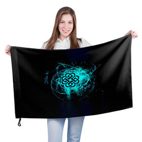 Флаг 3D с принтом Breaking Benjamin в городе Новоалтайск, 100% полиэстер | плотность ткани — 95 г/м2, размер — 67 х 109 см. Принт наносится с одной стороны |  breaking benjamin | альтернативный метал | альтернативный рок | группа | дэткор | метал | рок | электроник рок
