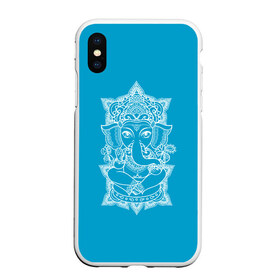 Чехол для iPhone XS Max матовый с принтом India в городе Новоалтайск, Силикон | Область печати: задняя сторона чехла, без боковых панелей | india | будда | буддизм | индия | символика индии | слон | хинди