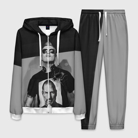 Мужской костюм 3D с принтом Тараканы в городе Новоалтайск, 100% полиэстер | Манжеты и пояс оформлены тканевой резинкой, двухслойный капюшон со шнурком для регулировки, карманы спереди | 