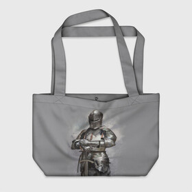 Пляжная сумка 3D Рыцарь: в городе Новоалтайск, 100% полиэстер | застегивается на металлическую кнопку; внутренний карман застегивается на молнию. Стенки укреплены специальным мягким материалом, чтобы защитить содержимое от несильных ударов
 | боец | воин | доспехи | король | латы | меч | рыцарь