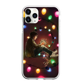 Чехол для iPhone 11 Pro Max матовый с принтом Очень странные дела в городе Новоалтайск, Силикон |  | stranger things | очень странные дела