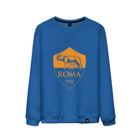 Мужской свитшот хлопок с принтом A S Roma - Autumn Top в городе Новоалтайск, 100% хлопок |  | Тематика изображения на принте: as roma | roma | рома | футбол