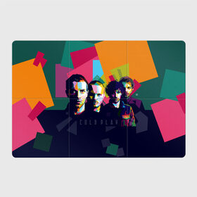 Магнитный плакат 3Х2 с принтом Coldplay в городе Новоалтайск, Полимерный материал с магнитным слоем | 6 деталей размером 9*9 см | cold play | rock | колд плей | колд плэй | колдплей | колдплэй | рок
