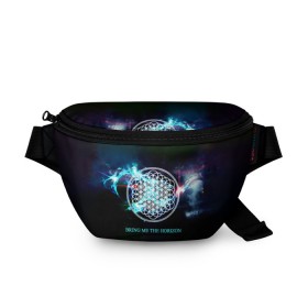 Поясная сумка 3D с принтом Bring Me the Horizon космос в городе Новоалтайск, 100% полиэстер | плотная ткань, ремень с регулируемой длиной, внутри несколько карманов для мелочей, основное отделение и карман с обратной стороны сумки застегиваются на молнию | bmth | bring me the horizon | альтернативный метал | альтернативный рок | группа | достань для меня горизонт | дэткор | метал | рок | электроник рок
